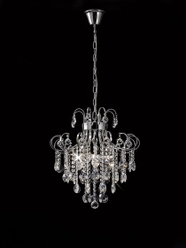 Rosina Polished Chrome Crystal Ceiling Lights Diyas Contemporary Chandeliers Rosina Polished Chrome Crystal Ceiling Lights Diyas Contemporary Chandeliers